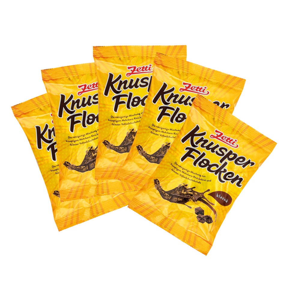Zetti Knusperflocken Klassik 130g (5 Stück)